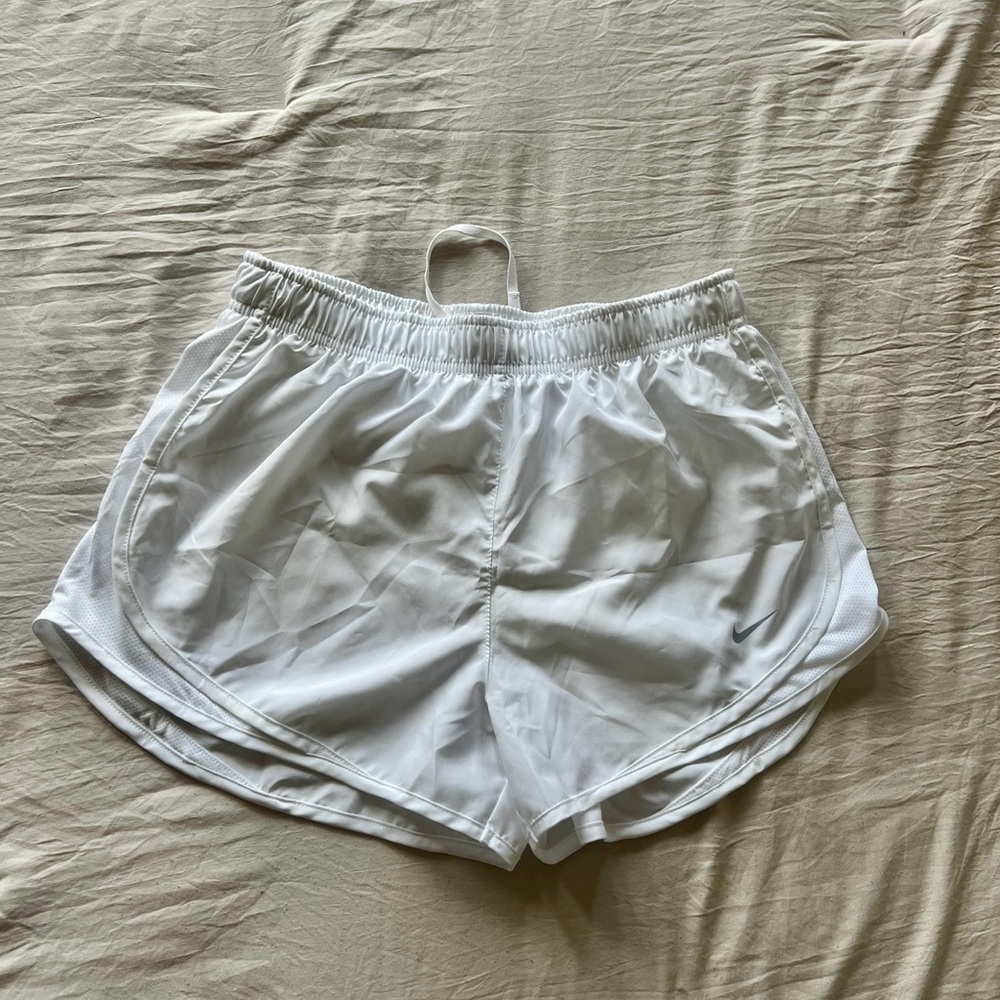 Women’s White Athletic Nike Shorts